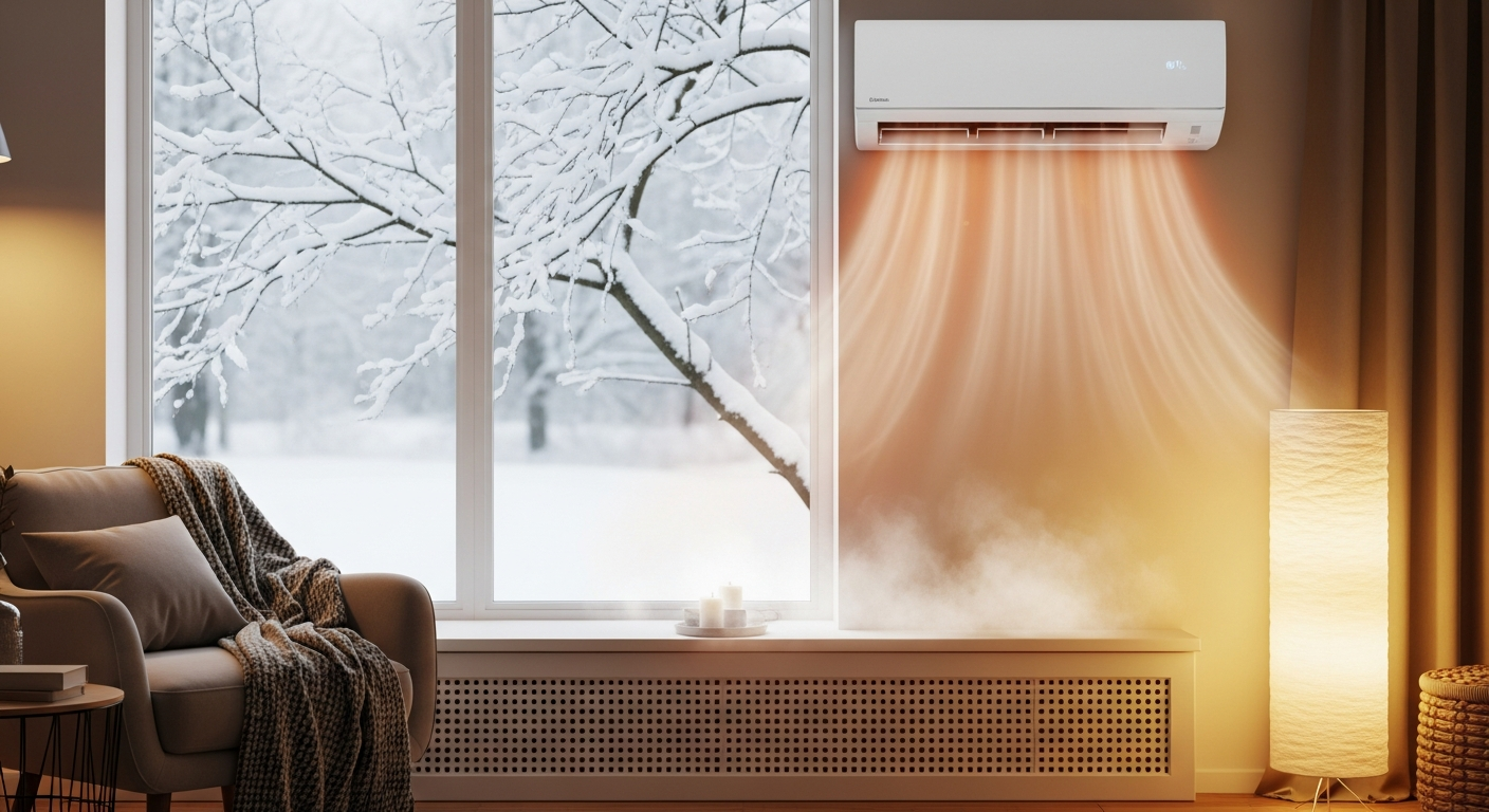 Klima ısıtma modu kışın kullanımı