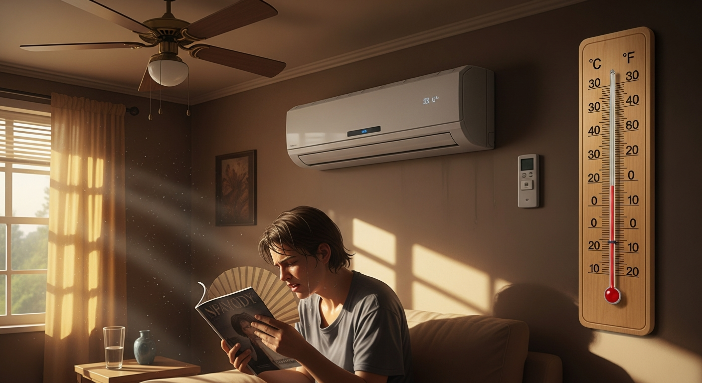 Klima soğutmuyor – sıcak oda ve çalışmayan klima